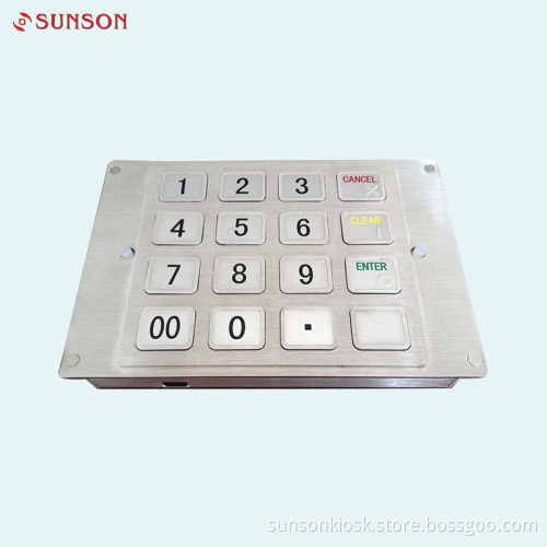 PCI V5 Approved Keyboard for Card Vending Kiosk